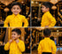Yellow Frills Shirt Kids Fancy Dress Costume