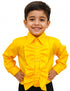 Yellow Frills Shirt Kids Fancy Dress Costume
