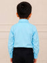 Blue Frills Shirt Kids Fancy Dress Costume