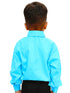 Blue Frills Shirt Kids Fancy Dress Costume