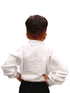 BookMyCostume White Frills Shirt Kids Fancy Dress Costume