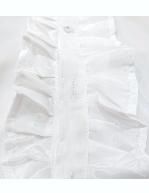 BookMyCostume White Frills Shirt Kids Fancy Dress Costume