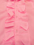 BookMyCostume Pink Frills Shirt Kids Fancy Dress Costume