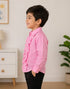 Pink Frills Shirt Kids Fancy Dress Costume