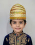 Chhatrapati Shivaji Maharaj Indian Maratha Warrior King Pagdi Kids Fancy Dress Accessory