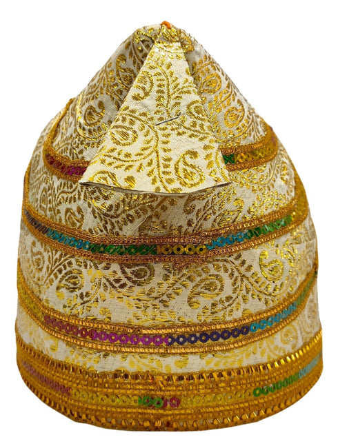 Chhatrapati Shivaji Maharaj Indian Maratha Warrior King Pagdi Kids Fancy Dress Accessory