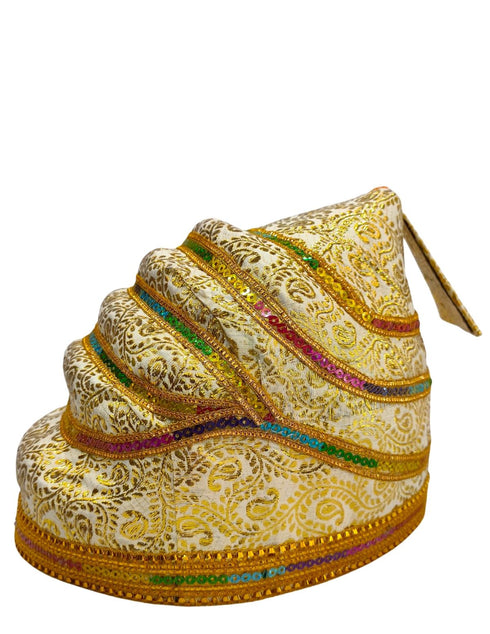 Chhatrapati Shivaji Maharaj Indian Maratha Warrior King Pagdi Kids Fancy Dress Accessory