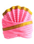 Pink Barati Pagdi Adults Fancy Dress Accessory