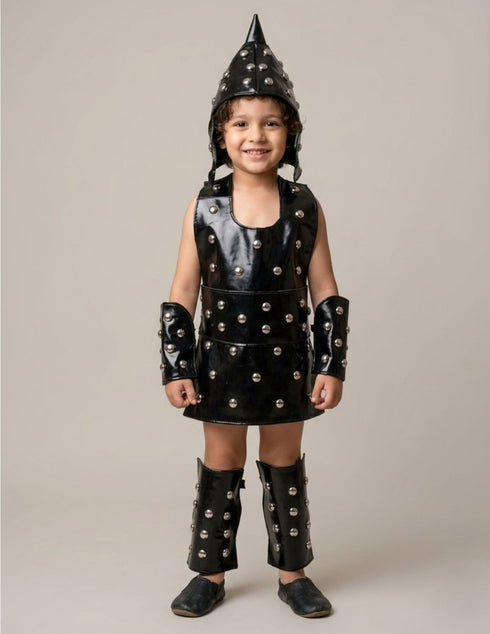 Traditional Warrior Historical Indian Sainik Kids Fancy Dress Costume