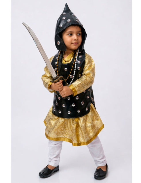 Maharana Pratap Indian King of Mewar Kids Fancy Dress Costume