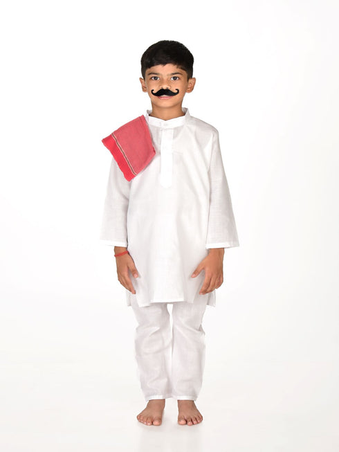 BookMyCostume Male Servant Naukar Kids & Adults Fancy Dress Costume