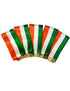 Set of 5 Tricolor Stole Tiranga Independence Day Kids & Adults Costume Accessory