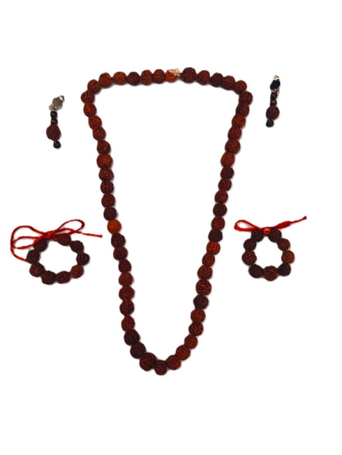 Rudraksha Jewellery Complete Set Kids and Adult Fancy Dress Costume Accessory