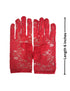 Red Hand Lace Gloves Dance Costume Accessory for Girls