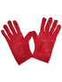 Red Hand Lace Gloves Dance Costume Accessory for Girls