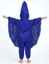 Peacock Blue Jumpsuit Indian National Bird Kids Fancy Dress Costume