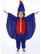Peacock Blue Jumpsuit Indian National Bird Kids Fancy Dress Costume