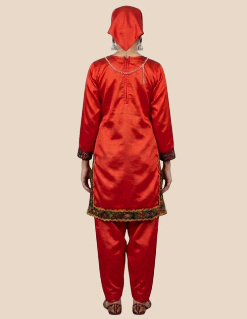 Kashmiri Girl with Jewellery Indian State For Girl's & Women Fancy Dress Costume