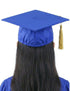 Blue Graduate Scholar Cap Graduation Day Kids & Adults Fancy Dress Costume Accessory