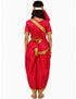 Rani Laxmi Bai Saree with Jewellery Jhansi Ki Rani Freedom Fighter Manikarnika for Girl Kids and Adult Fancy Dress Costume