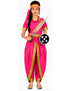 Rani Laxmi Bai Saree with Jewellery Jhansi Ki Rani Freedom Fighter Manikarnika for Girl Kids and Adult Fancy Dress Costume