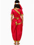 Rani Laxmi Bai Saree with Jewellery Jhansi Ki Rani Freedom Fighter Manikarnika for Girl Kids and Adult Fancy Dress Costume