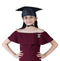 Black Graduate Scholar Cap Graduation Day Kids & Adults Fancy Dress Costume Accessory