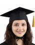 Black Graduate Scholar Cap Graduation Day Kids & Adults Fancy Dress Costume Accessory