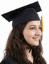 Black Graduate Scholar Cap Graduation Day Kids & Adults Fancy Dress Costume Accessory