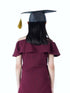 Black Graduate Scholar Cap Graduation Day Kids & Adults Fancy Dress Costume Accessory