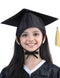 Black Graduate Scholar Cap Graduation Day Kids & Adults Fancy Dress Costume Accessory