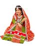 Rajasthani Girl With Traditional Jewellery Indian State Fancy Dress Costume For Girls And Females