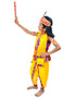 BookMyostume Shri Krishna Multicolor Kids Fancy Dress Costume 9 Pcs Set with Red Accessories & Wig - Premium
