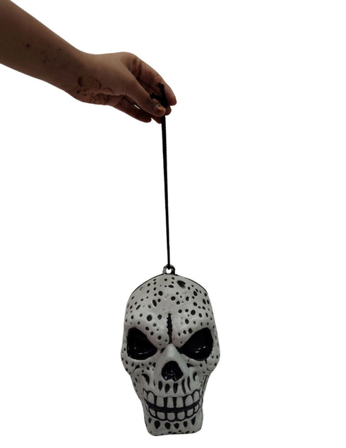 Big Skull Toy Halloween Ghost Showpiece Decoration Kids Adults Fancy Dress Costume Accessory