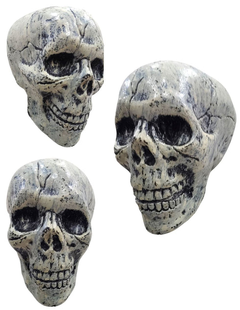Small Skull Toy Halloween Ghost Showpiece Decoration Kids Adults Fancy Dress Costume Accessory