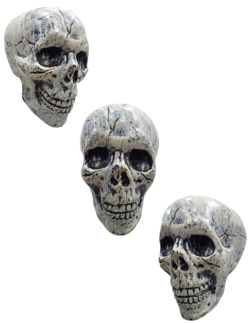 Small Skull Toy Halloween Ghost Showpiece Decoration Kids Adults Fancy Dress Costume Accessory