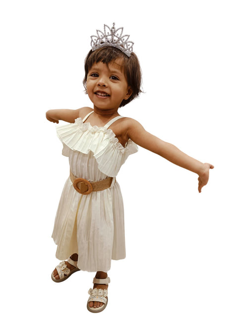 Mini Princess Tiara Hair Comb Crown Fancy Dress Costume Accessory for Girls