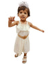 Mini Princess Tiara Hair Comb Crown Fancy Dress Costume Accessory for Girls