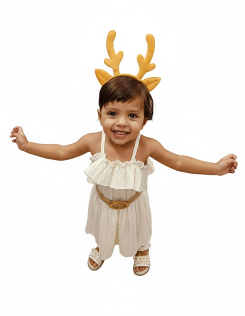 Deer Reindeer Animal Antlers HeadBand Kids Fancy Dress Costume Accessories