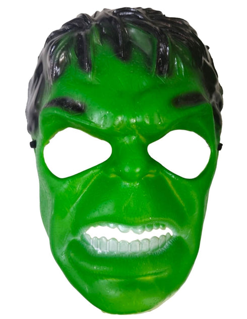 The Green Smasher Superhero Mask Kids Fancy Dress Accessories