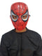 The Red & Black Check-Pattern Superhero Mask Kids Fancy Dress Accessories