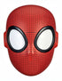 The Red & Black Check-Pattern Superhero Mask Kids Fancy Dress Accessories