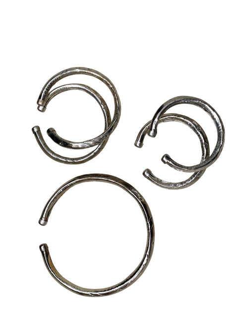 Authentic Silver Ramjhol Hasli Jewellery Fancy Dress Costume Accessories