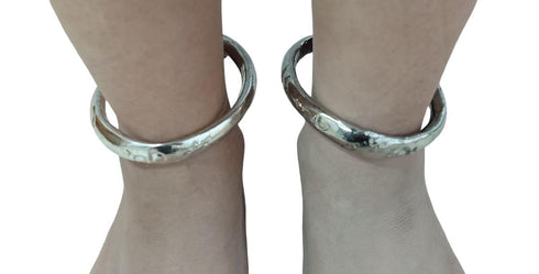 Authentic Silver Ramjhol Hasli Jewellery Fancy Dress Costume Accessories