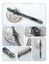 Parashu Battle Axe Ganesha Pharsa for Kids and Adults Fancy Dress Costume Accessories