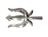Lord Shiva Silver Trishul Trident Kids & Adults Fancy Dress Costume Accessories