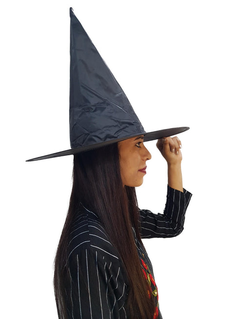 BookMyCostume Adults Witch Hat Fancy Dress Costume Accessory for Halloween