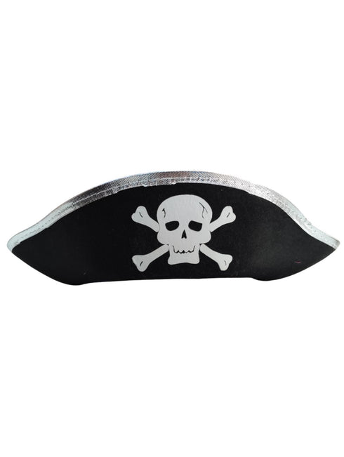 Sea Pirate Captain Hat Fancy Dress Costume Accessories | Halloween Theme