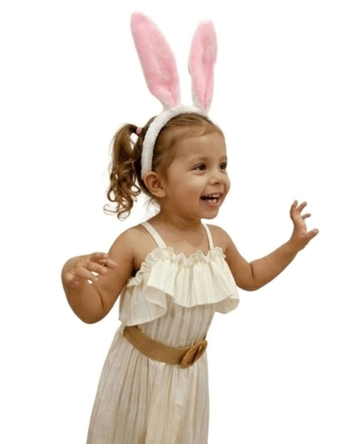 Bunny Rabbit Ears HeadBand Girls Fancy Dress Costume Accessories