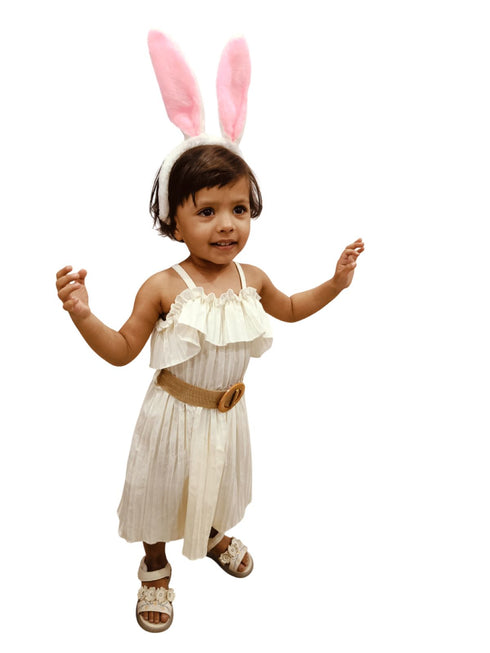 Bunny Rabbit Ears HeadBand Girls Fancy Dress Costume Accessories